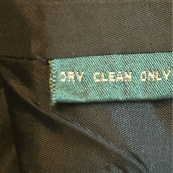 Lauren Ralph Lauren Women’s Blazer Size 8P Black Single Breasted Wool Blend - Picture 9 of 11